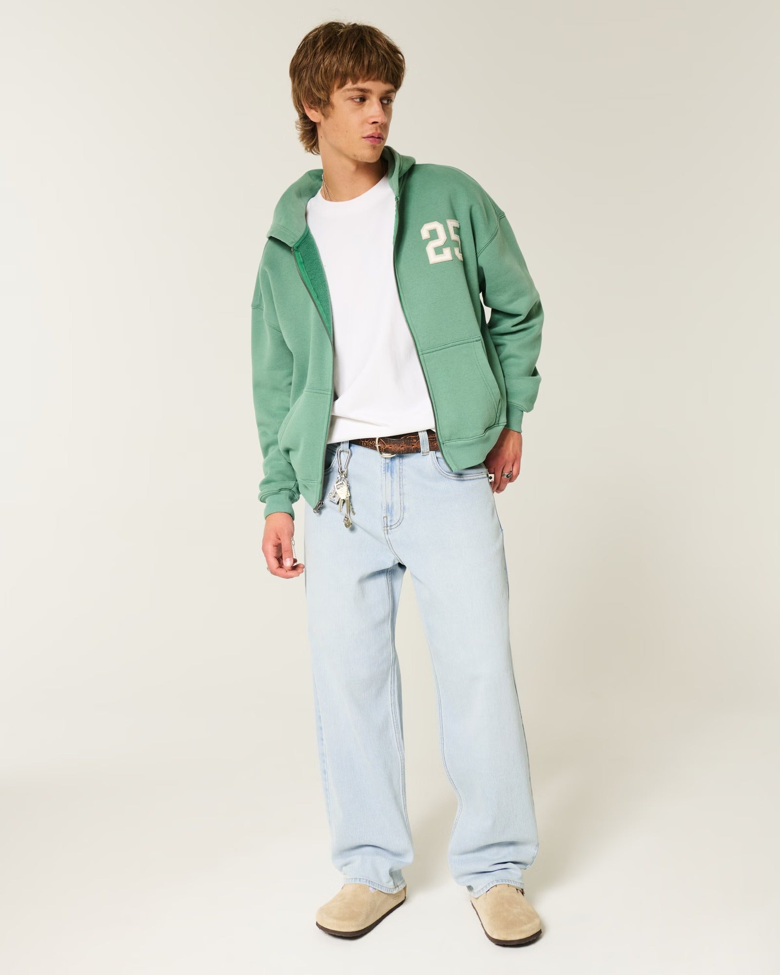 Jean holgado estilo staker claros