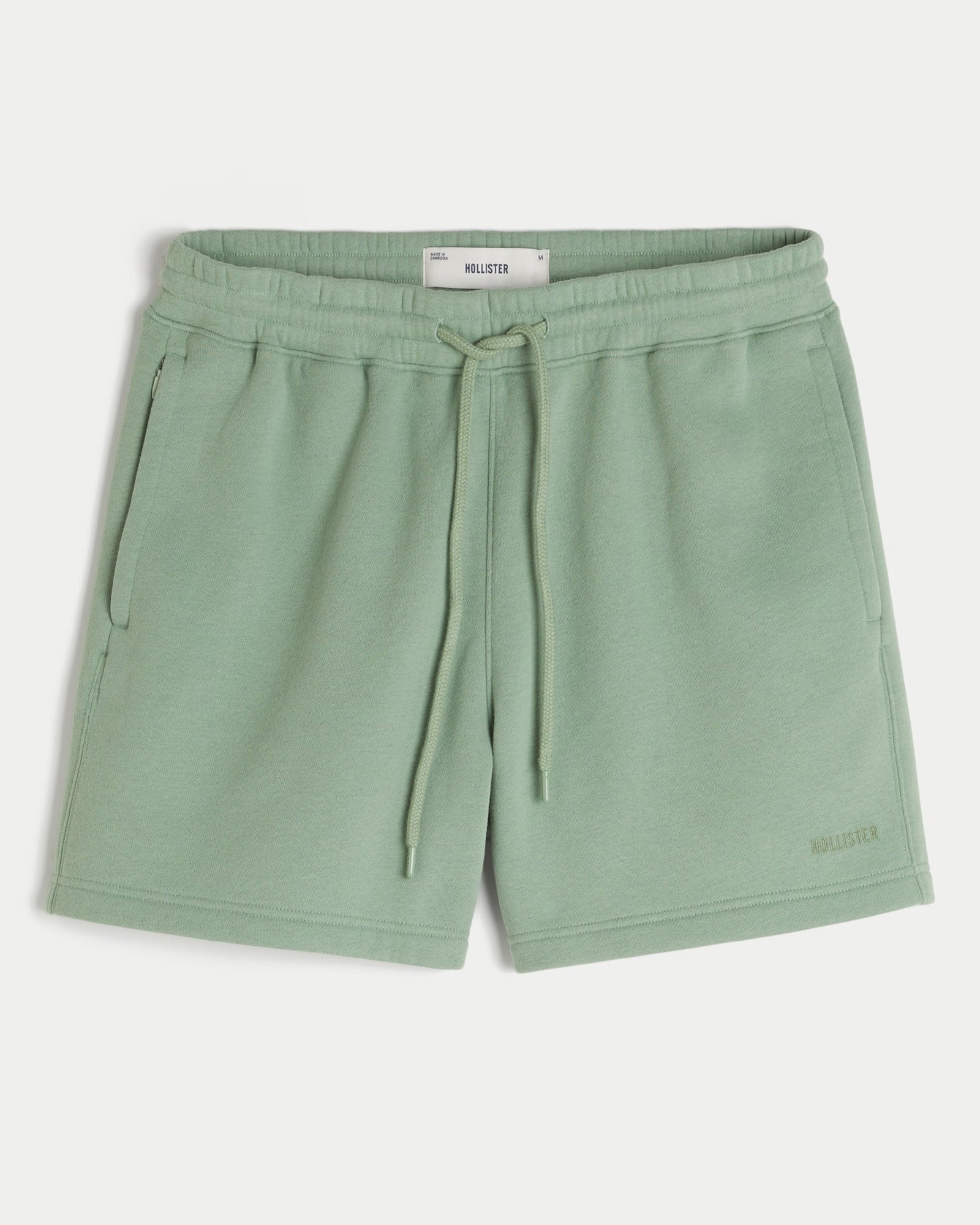 Shorts de algodón por encima de la rodilla