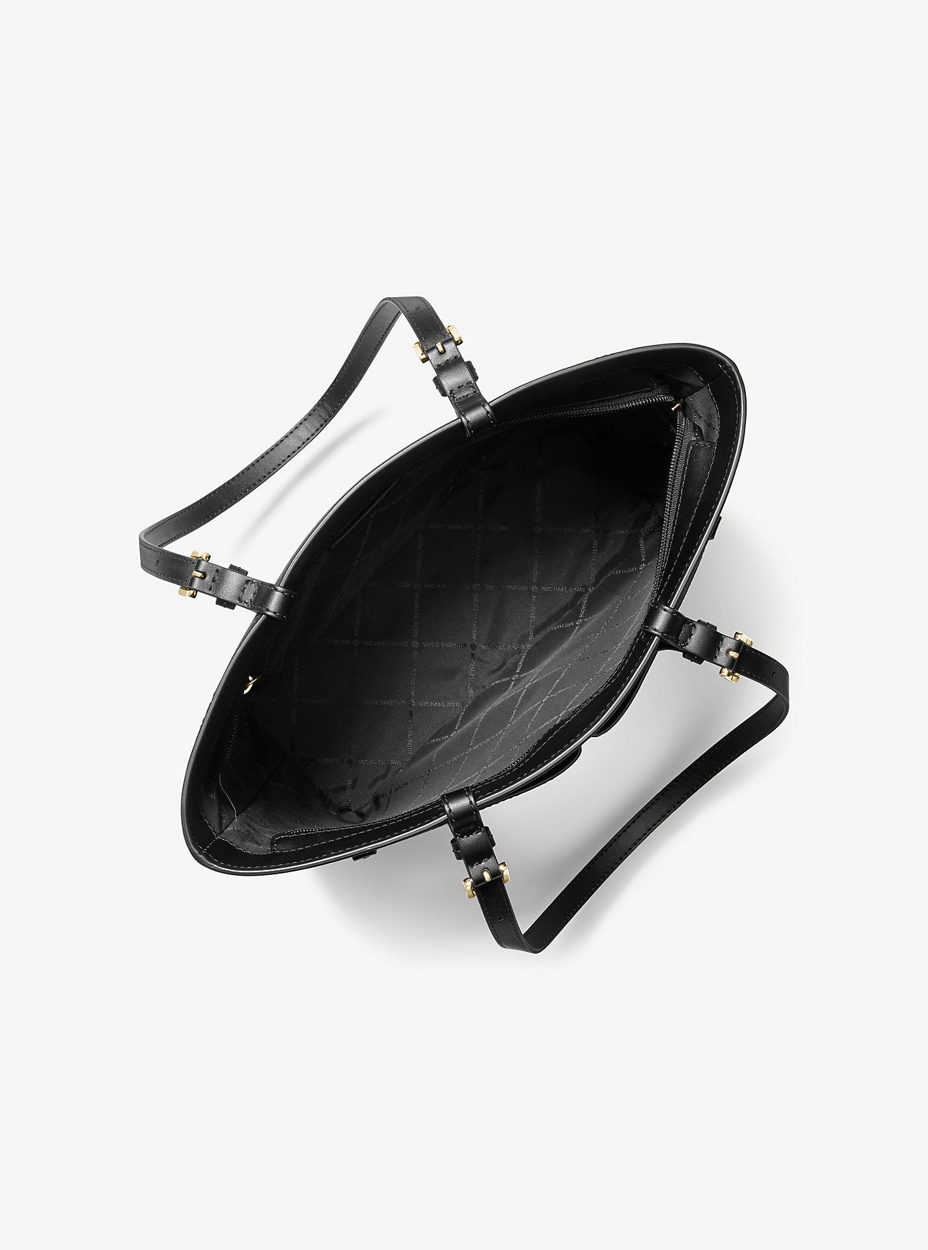 Cartera mediana tipo tote con bolsillo y tejido granulado