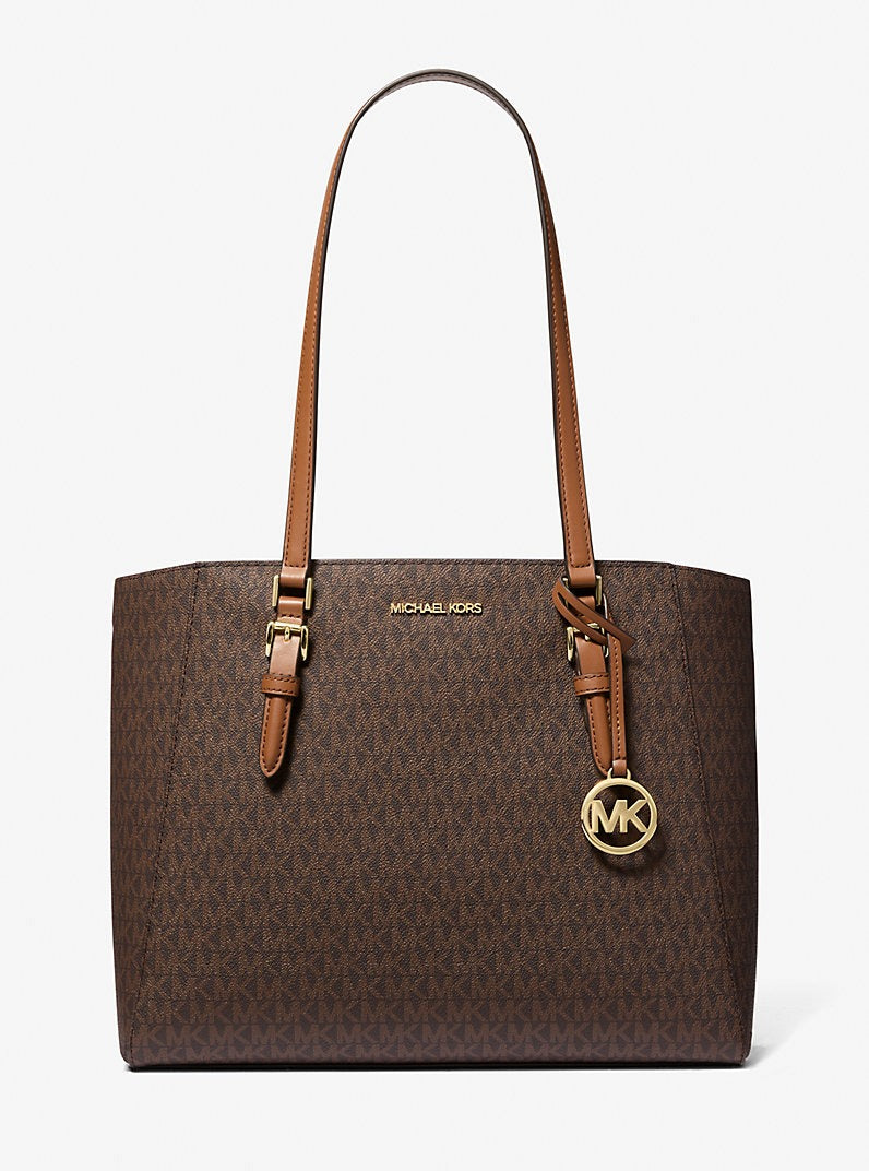 Cartera grande Charlotte de piel Saffiano 3 en 1