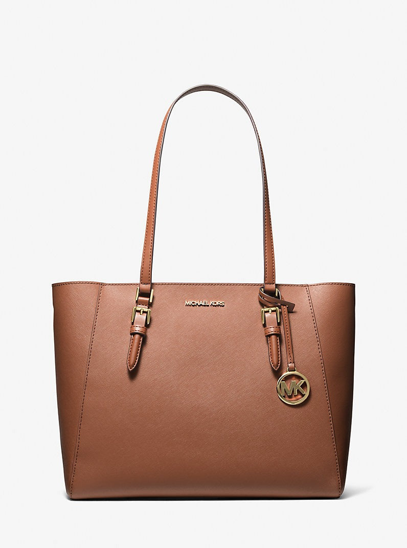 Cartera grande Charlotte de piel Saffiano 3 en 1