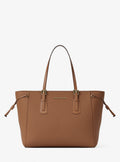 Cartera grande de piel saffiano