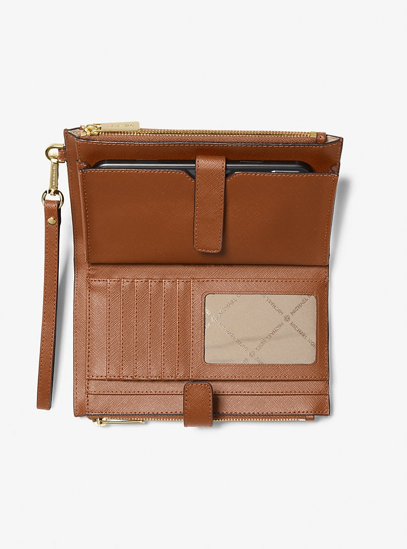 Cartera tipo monedero con ranura para teléfono