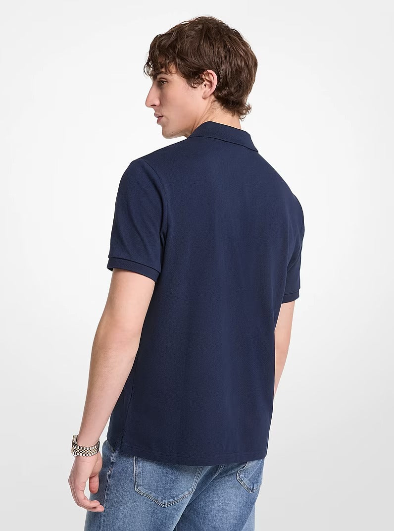Chemise de algodón con cremallera