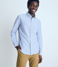 Camisa manga larga unicolor oxford