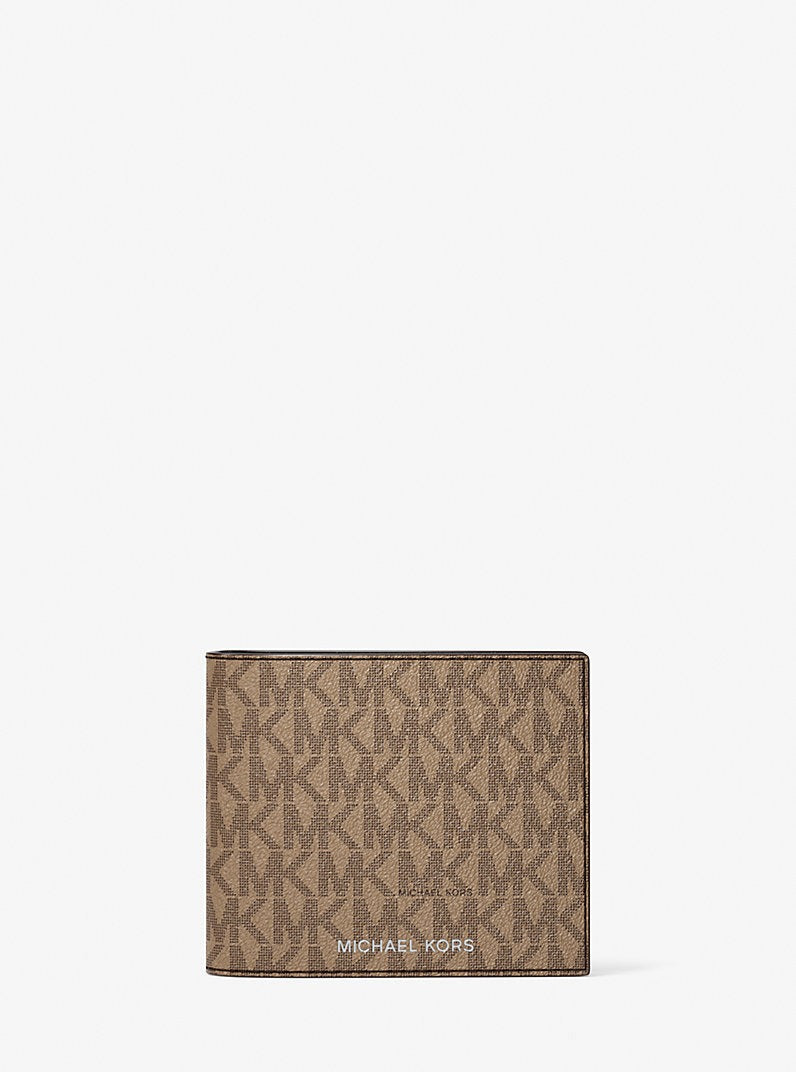Cartera plegable con el logotipo de Cooper y tarjetero