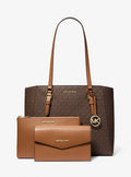 Cartera grande Charlotte de piel Saffiano 3 en 1