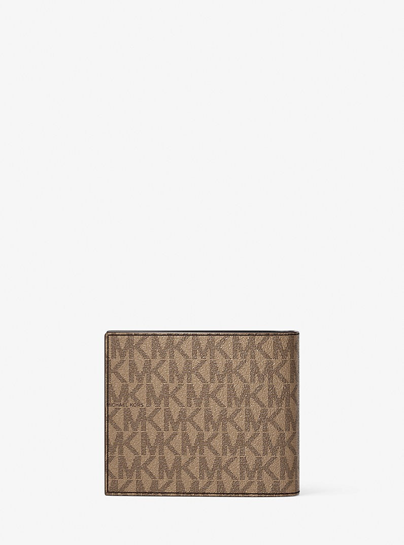Cartera plegable con el logotipo de Cooper y tarjetero
