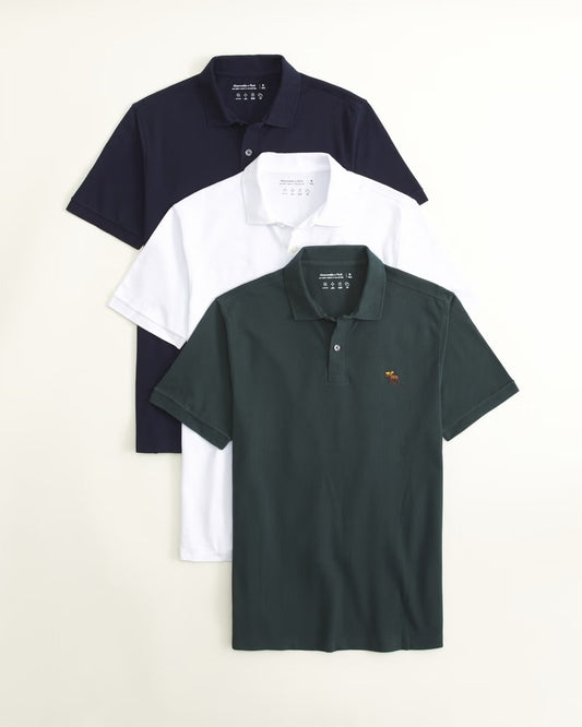 Chemise ajustado unicolor con logo
