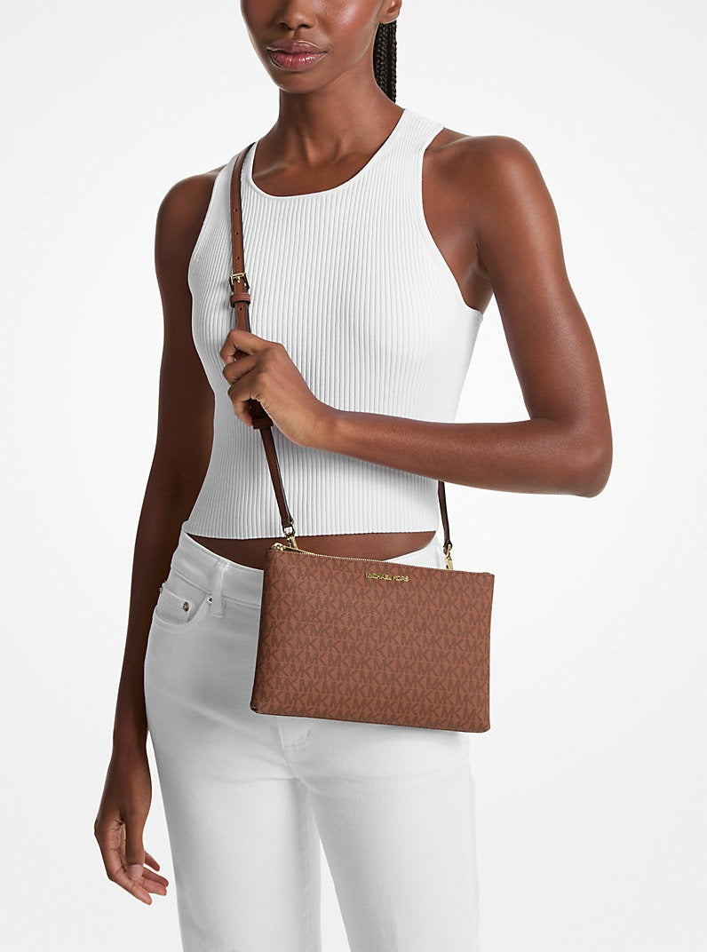Cartera grande Charlotte de piel Saffiano 3 en 1