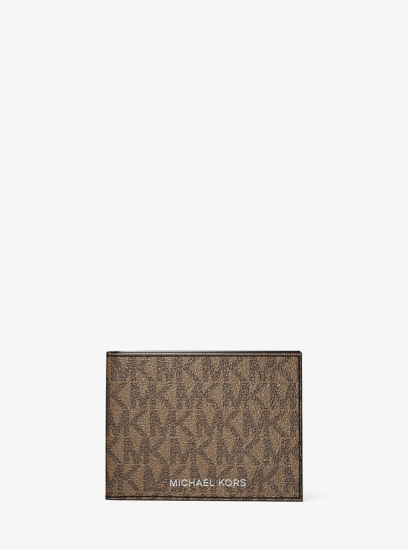 Cartera plegable con el logotipo de Cooper y tarjetero