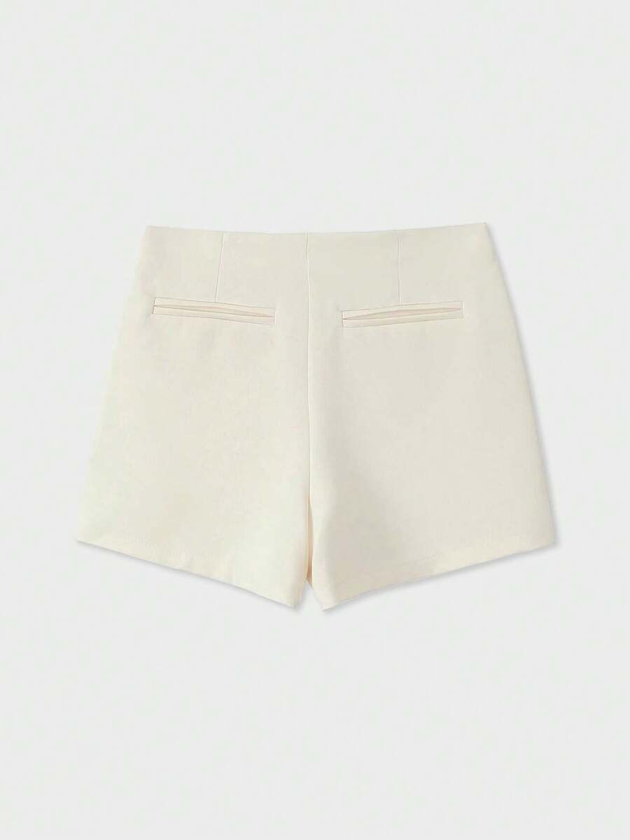 Short con doblez asimetrico