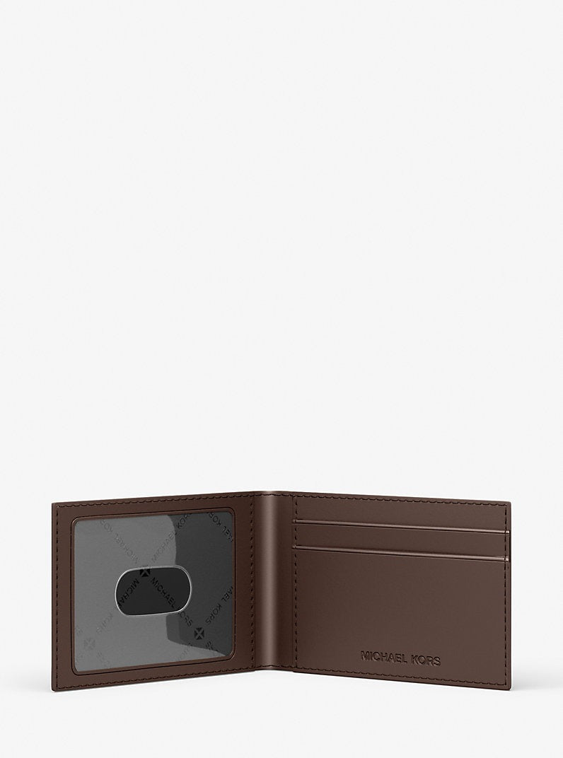 Cartera plegable con el logotipo de Cooper y tarjetero