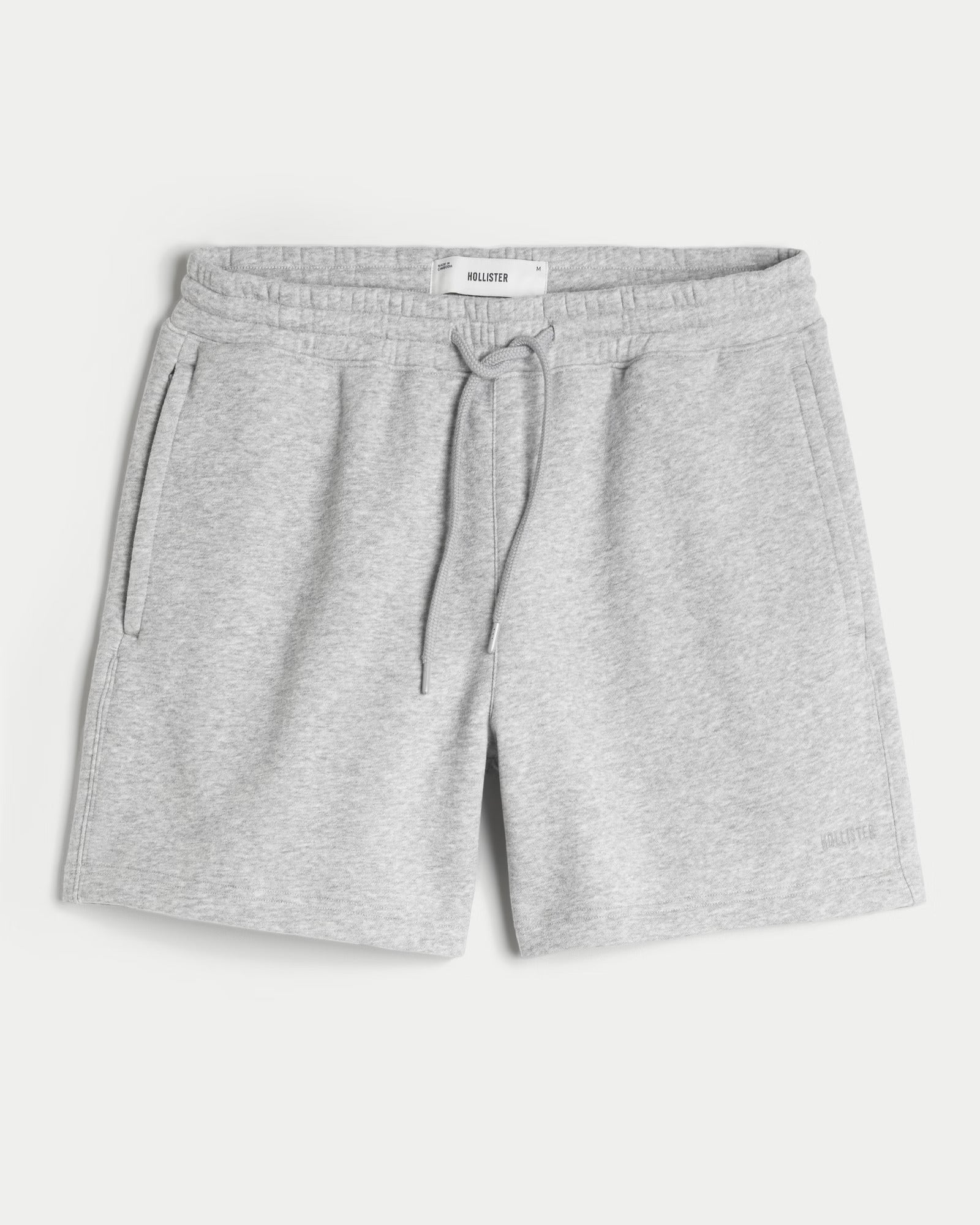 Shorts de algodón por encima de la rodilla