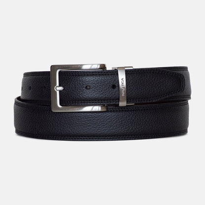 Cinturón reversible con textura