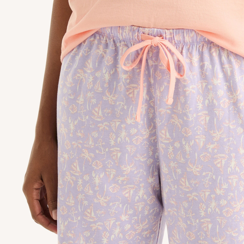 Conjunto de pijama con pantalón estampado