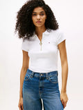 Chemise ajustada con cremallera de aro