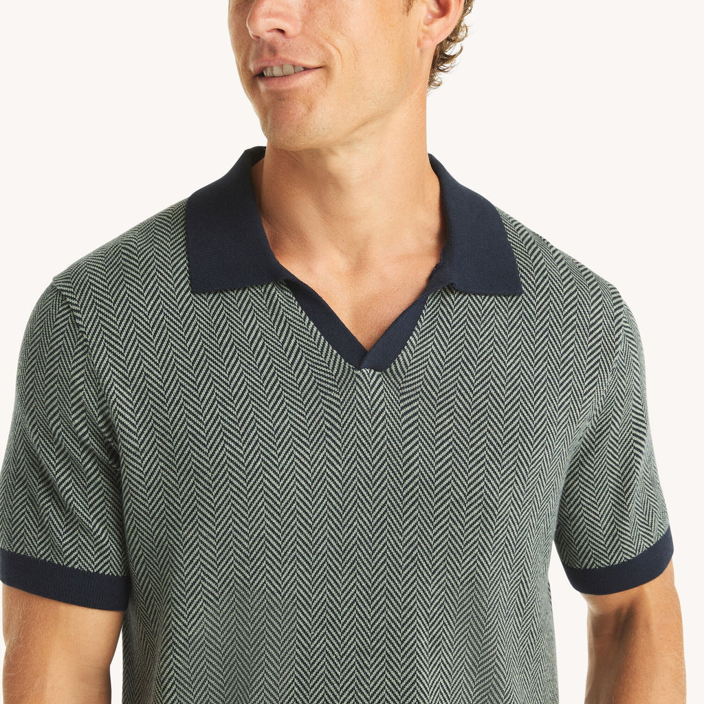 Chemise texturizada de espiga