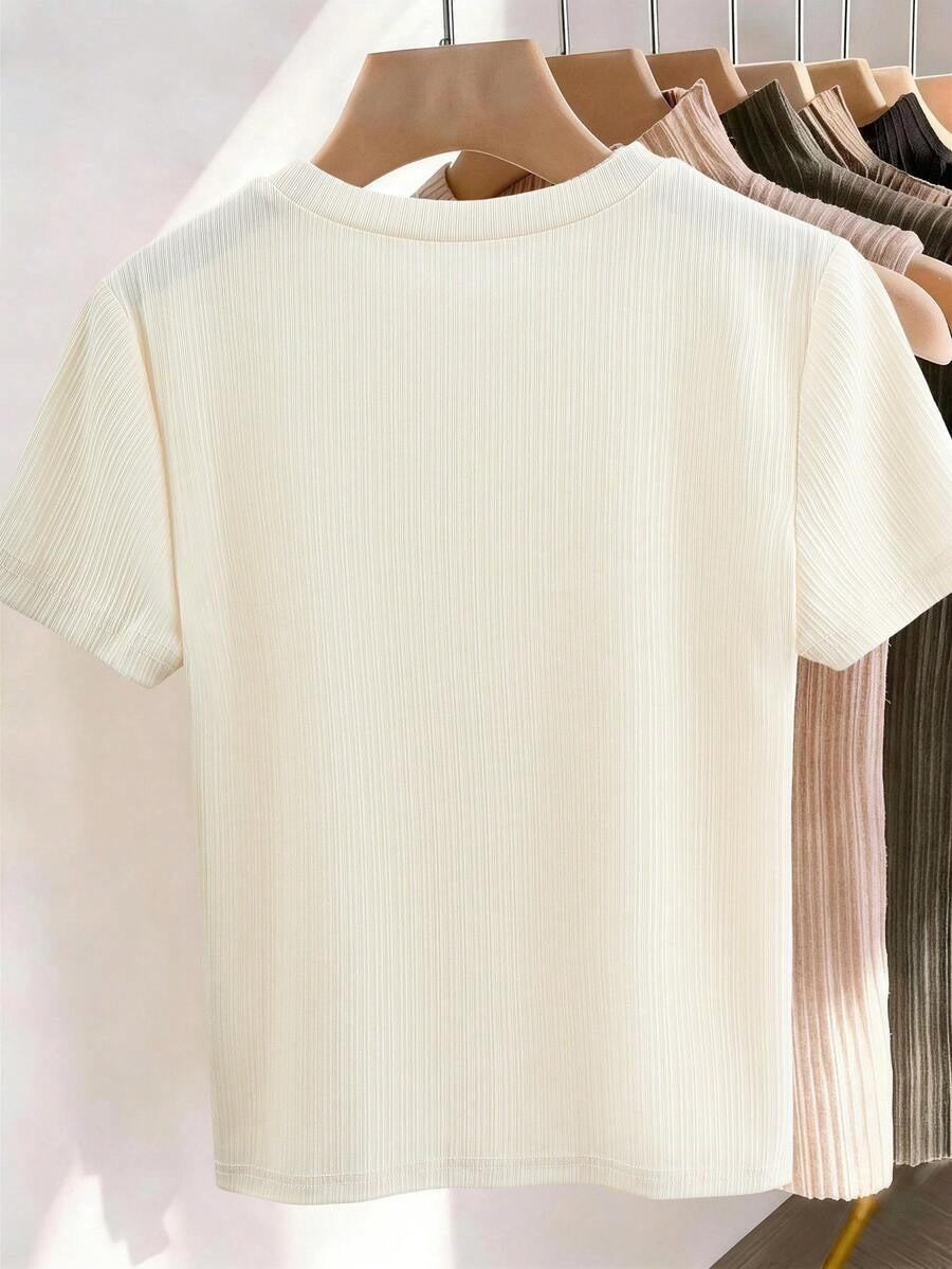 Blusa de punto estilo francés