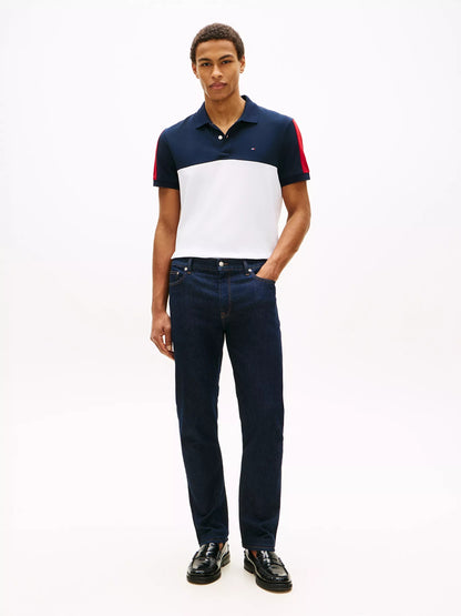 Chemise regular con colores combinados