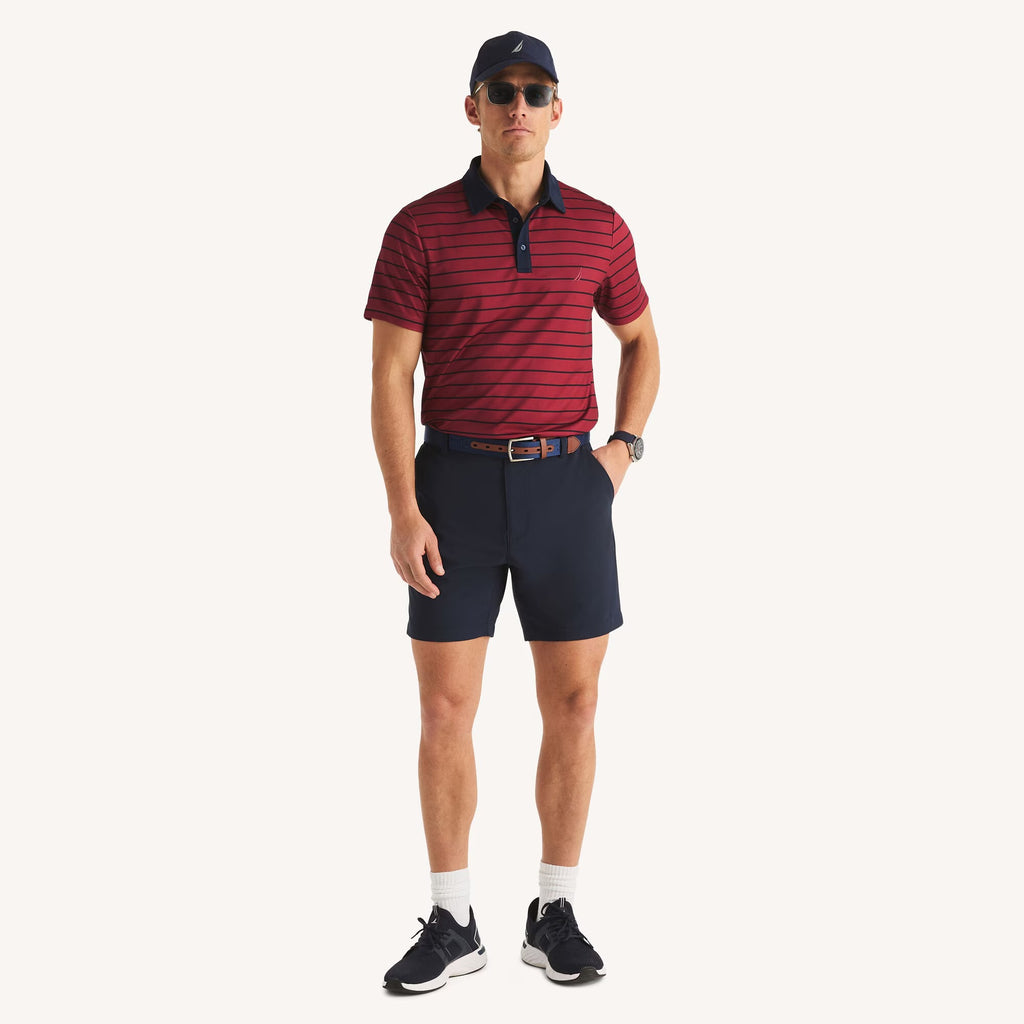 Chemise Navtech con patrón de rayas