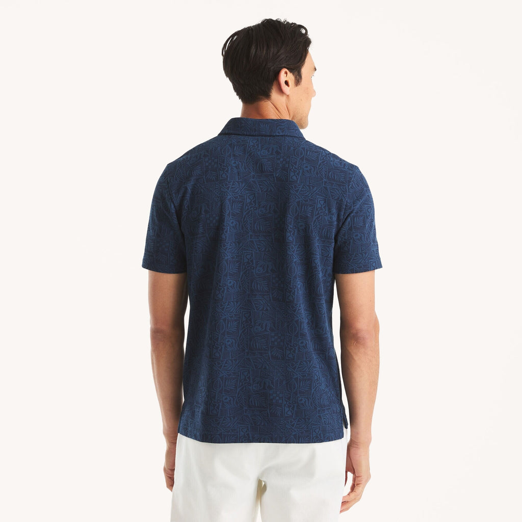 Chemise clásico con estampado tropical