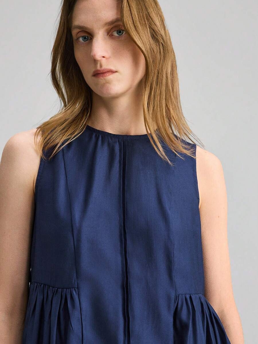Blusa holgada con volantes
