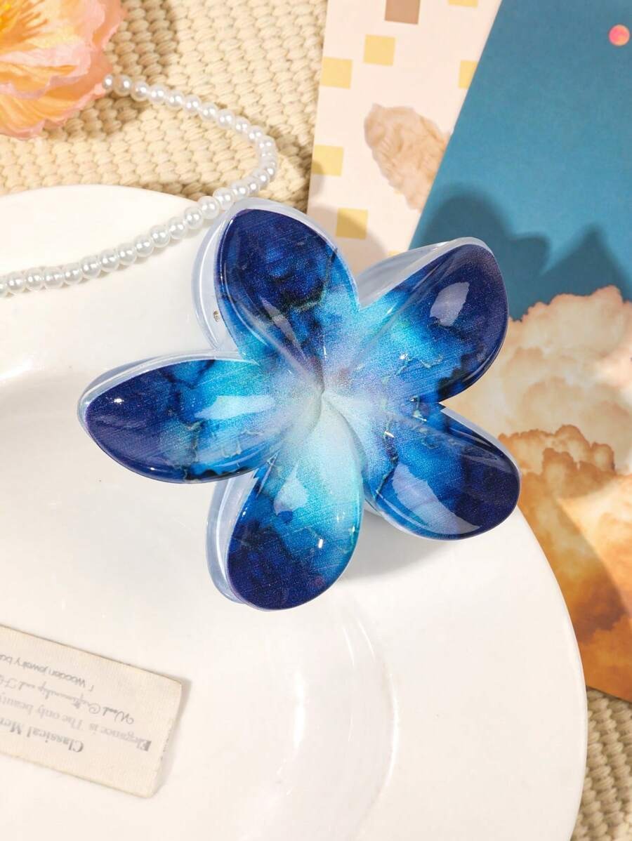 Gancho con diseño de flor