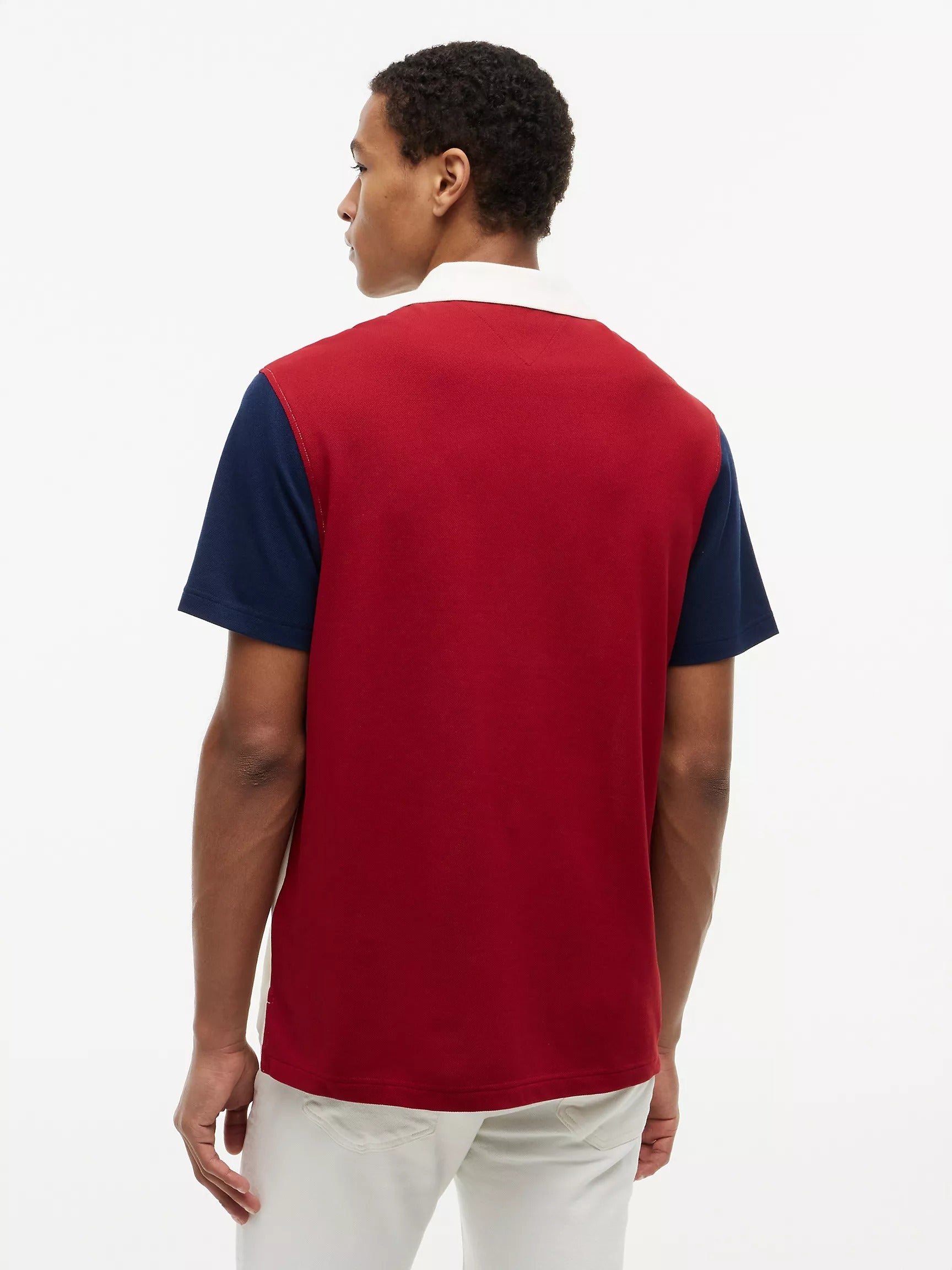 Chemise regular con colores combinados y logo