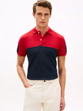 Chemise regular con colores combinados