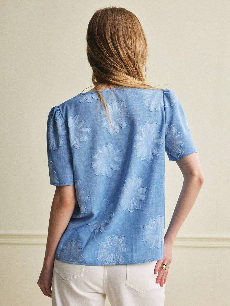 Blusa con flores