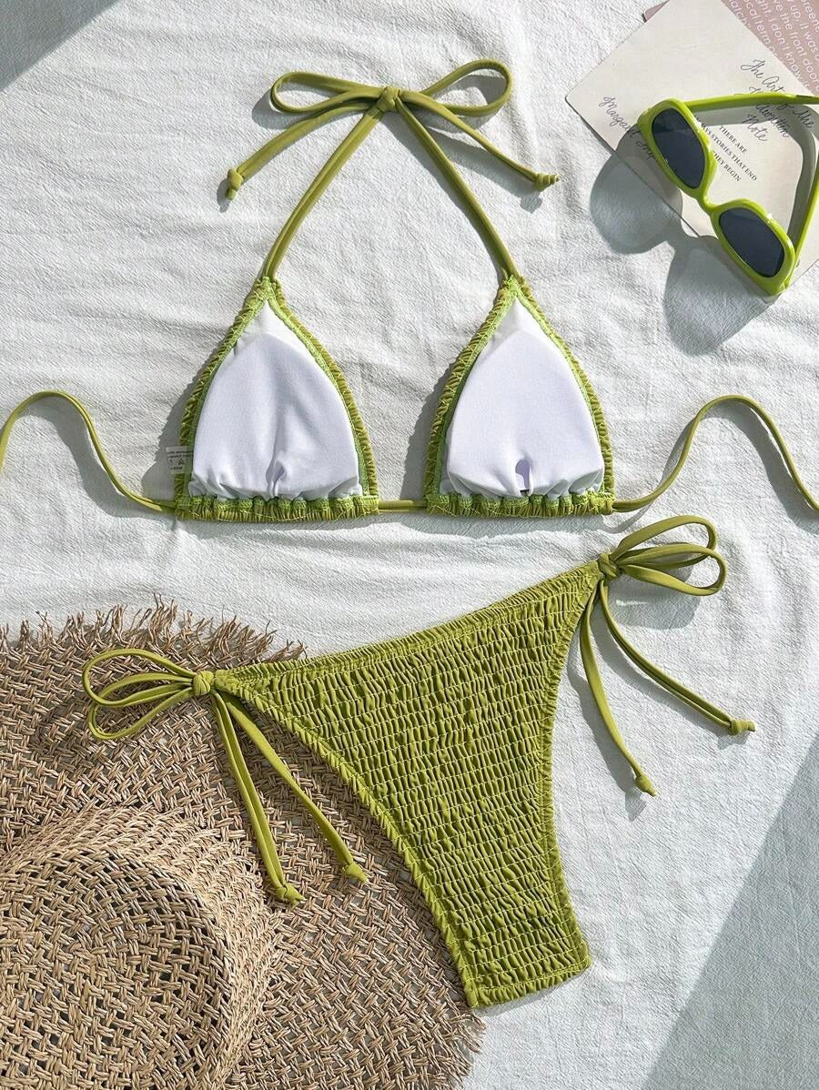 Bikini con detalle retorcido