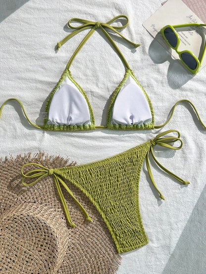 Bikini con detalle retorcido