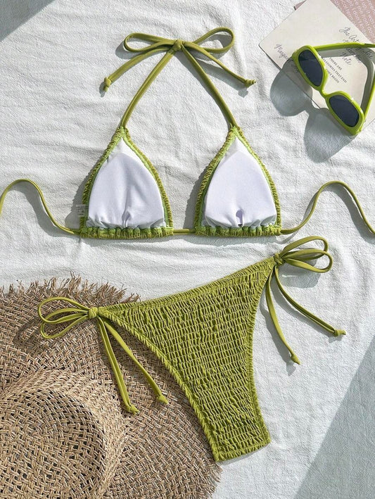 Bikini con detalle retorcido