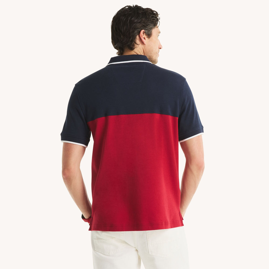 Chemise de algodón con colores combinados