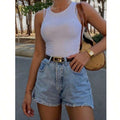 Shorts vaqueros