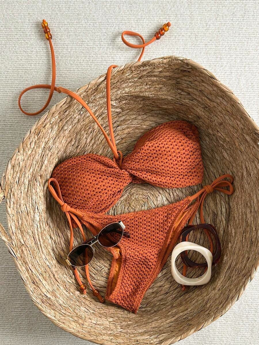 Bikini acanalado