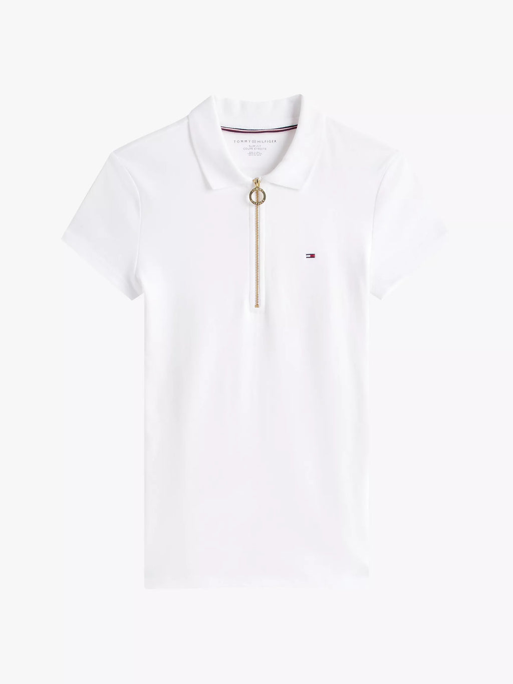 Chemise ajustada con cremallera de aro