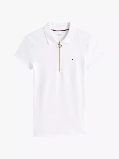 Chemise ajustada con cremallera de aro