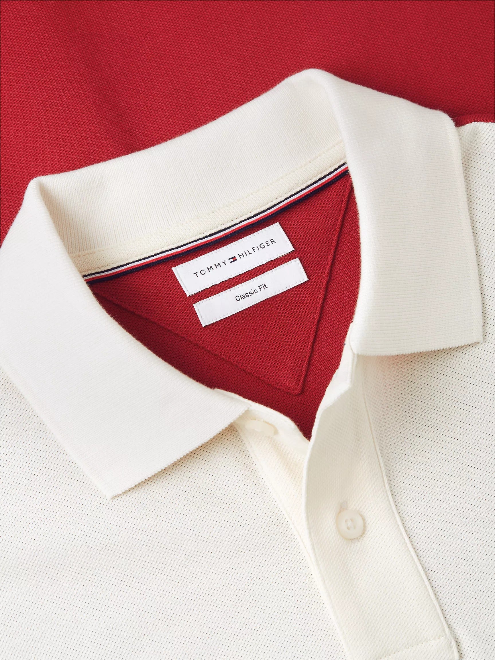 Chemise regular con colores combinados y logo