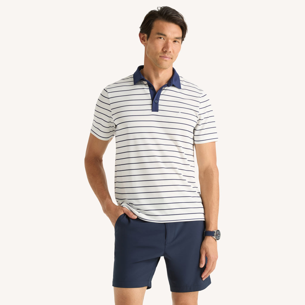 Chemise Navtech con patrón de rayas