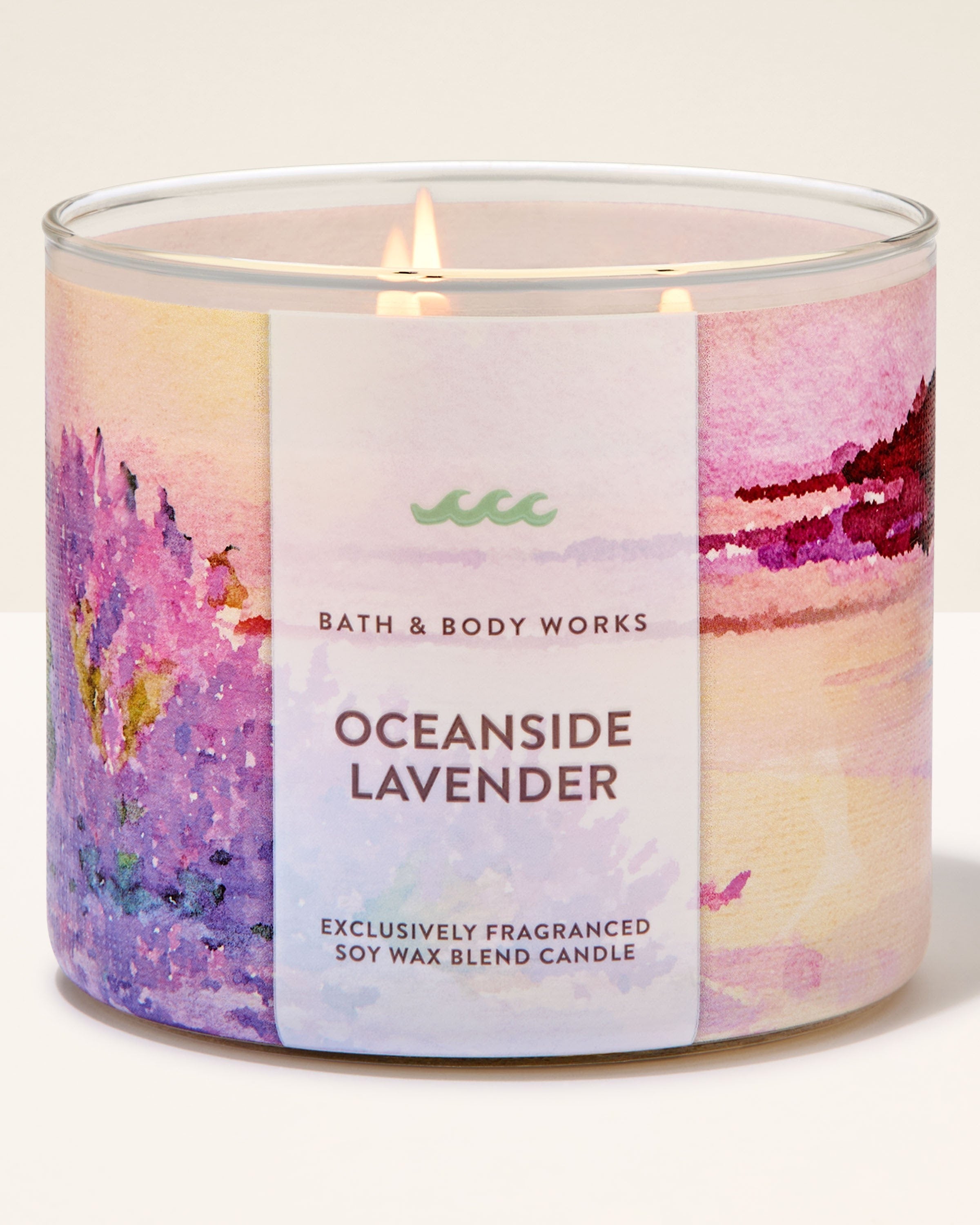 Vela 3 mechas Oceanside Lavender