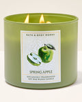Vela 3 mechas Spring Apple