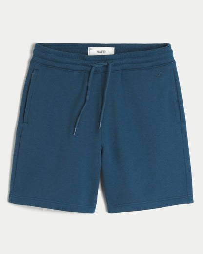 Shorts de algodón por encima de la rodilla