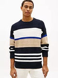 Sudadera tejida con colores combinados