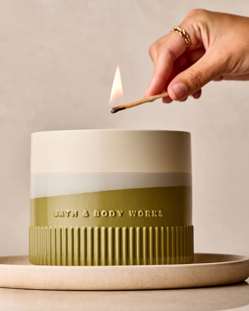 Vela 4 mechas Sea Salt + Musk