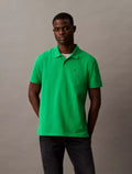 Chemise unicolor con logo