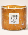 Vela 3 mechas Touch Of Gold