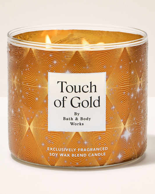 Vela 3 mechas Touch Of Gold