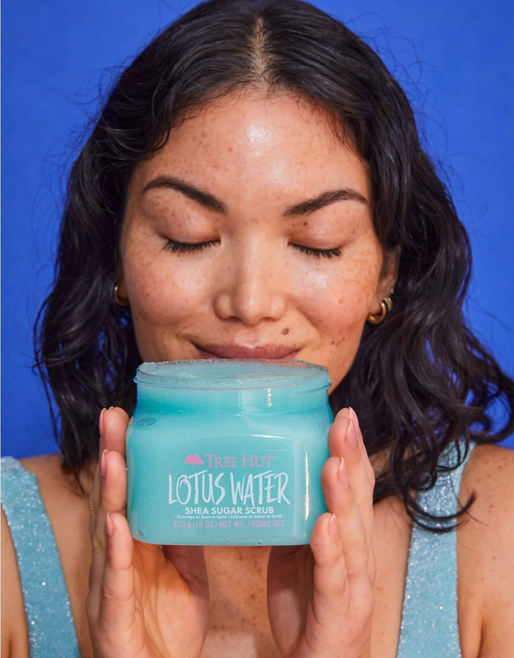 Exfoliante corporal de azúcar Lotus Water